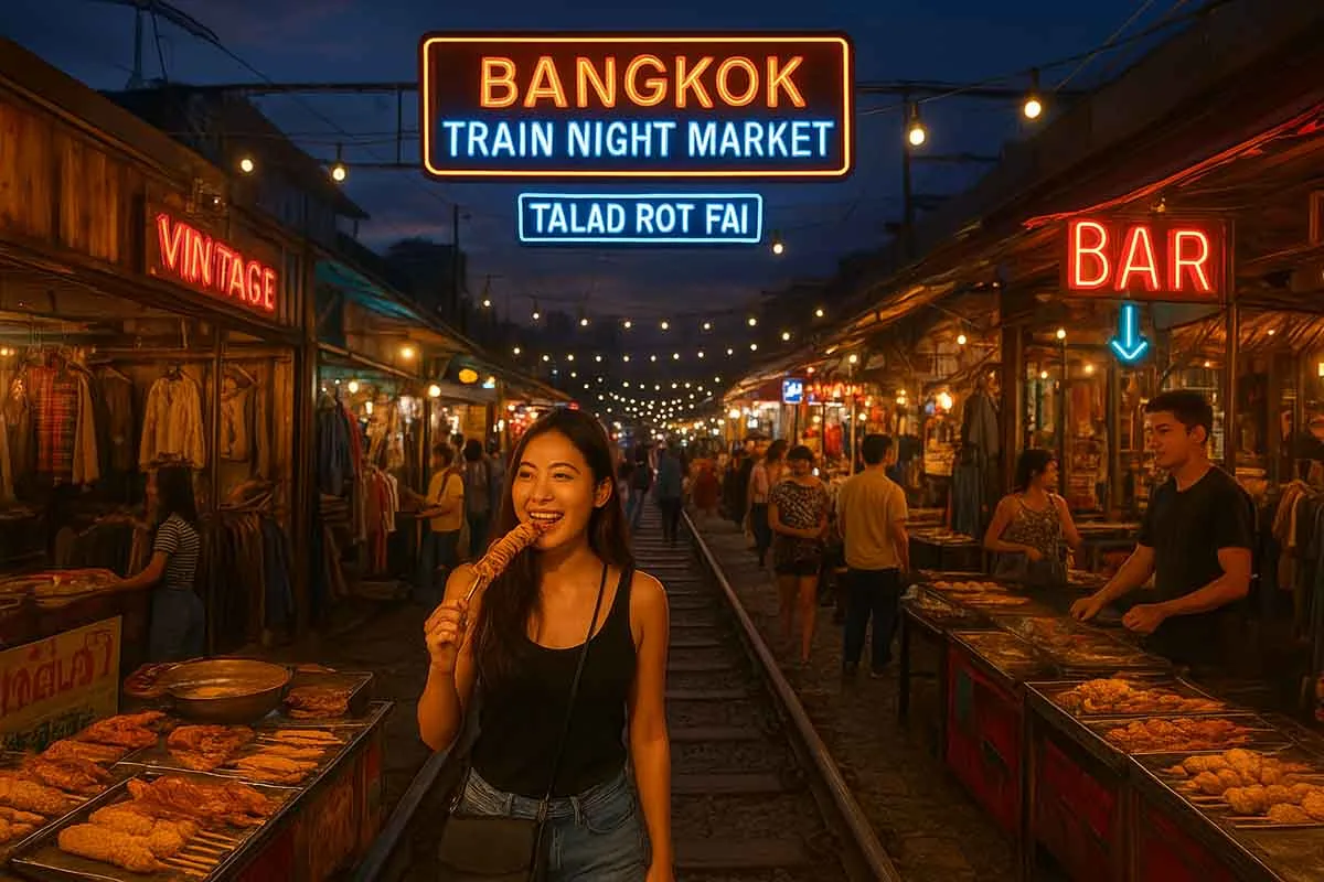 Bangkok Train Night Market
