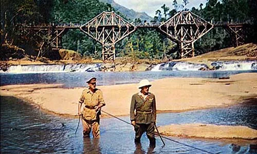 The Bridge on the River Kwai, filmed in Thailand