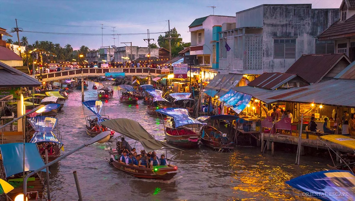 Amphawa Floating Market, Bangkok, Thailand