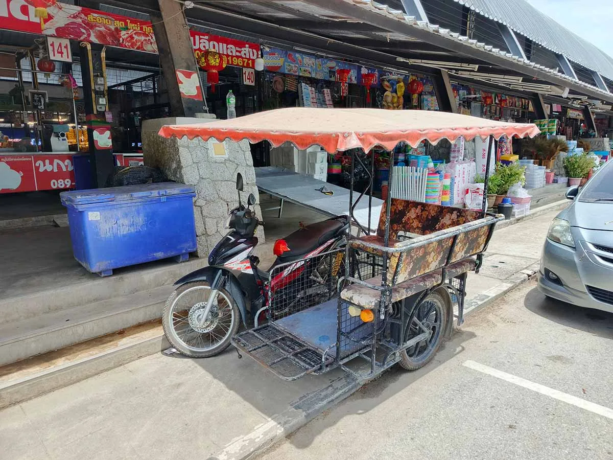 Turn Your Scooter Into a Taxi in Thailand