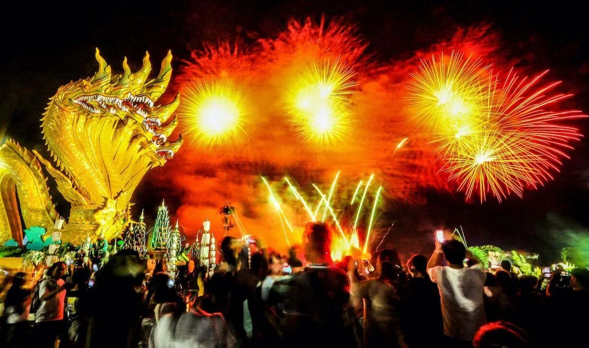 Naga Fireball Festival, Thailand