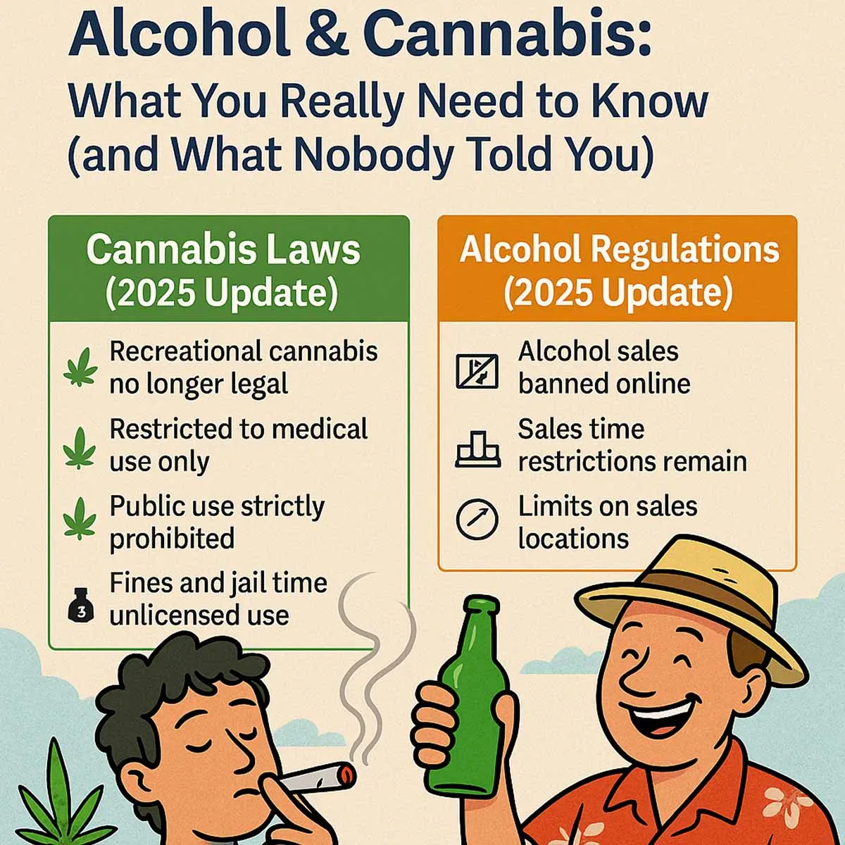 Thailand’s New Rules on Alcohol & Cannabis