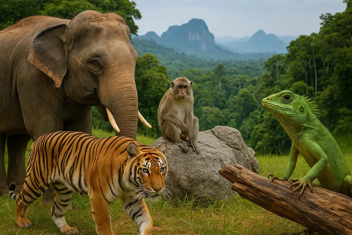 What Animals Live in Thailand